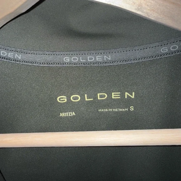 Aritzia Olive Green Jacket HeatForm™ Relay Zip-Up - Picture 6 of 6